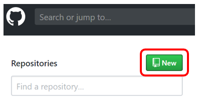 GitHub New Repo